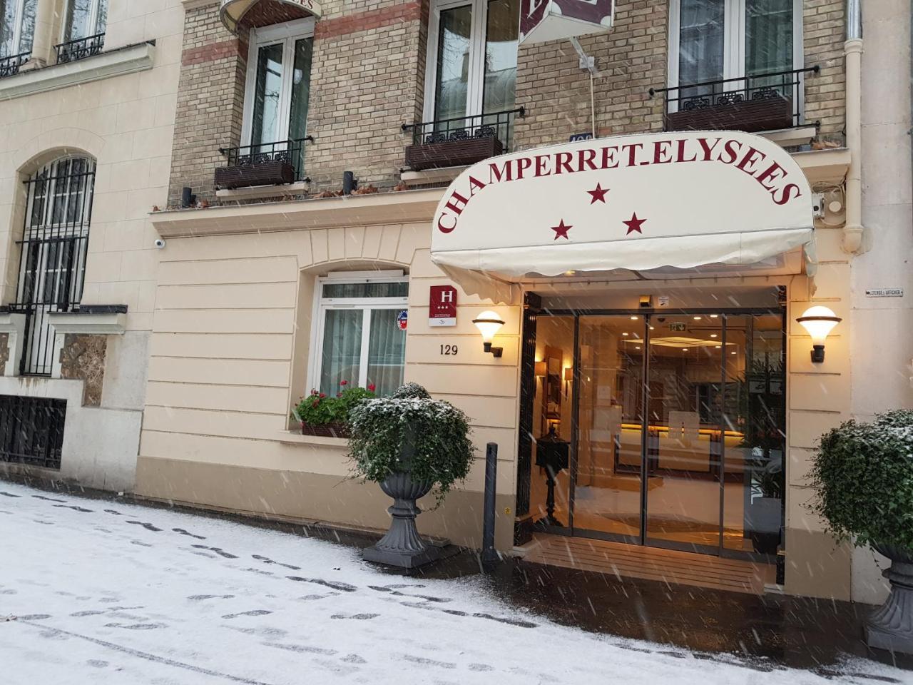 Hotel Champerret Elysees Paris Exterior foto