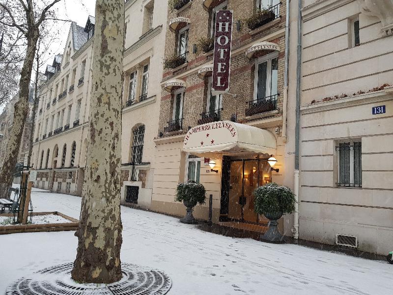 Hotel Champerret Elysees Paris Exterior foto