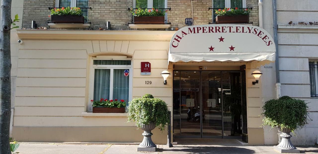 Hotel Champerret Elysees Paris Exterior foto