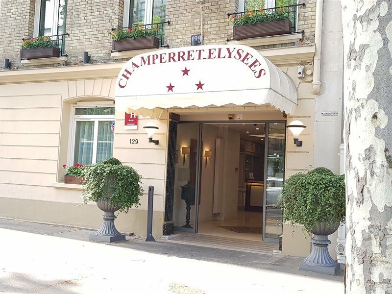 Hotel Champerret Elysees Paris Exterior foto